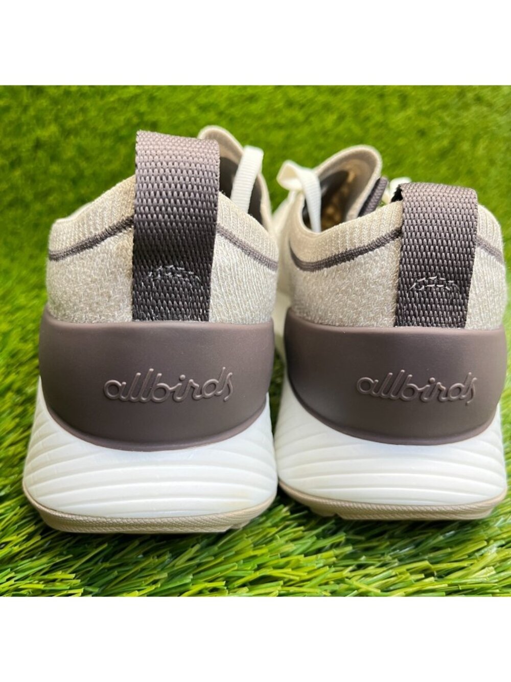 Allbirds Tree Glider Womens Size 7 Beige Brown Athletic Running Shoes Sneakers - Picture 6 of 10